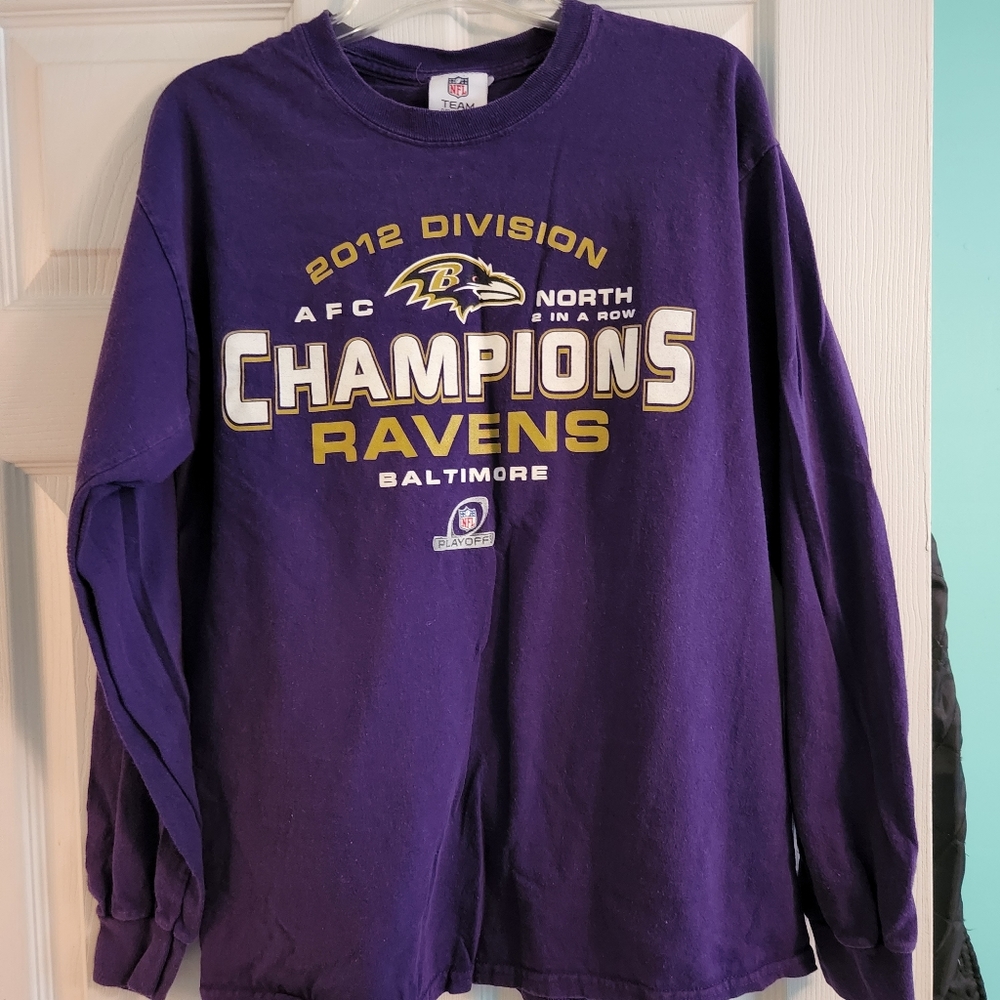 Ravens 2012 division winner size M